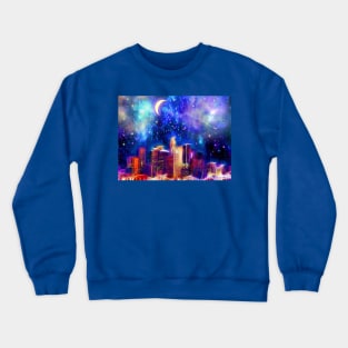 Starry Night Los Angeles Crewneck Sweatshirt